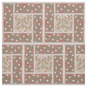 Tissu Fleur d'illustration Rose sauvage Vintage