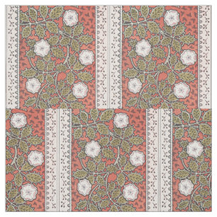 Tissu Fleur d'illustration Rose sauvage Vintage
