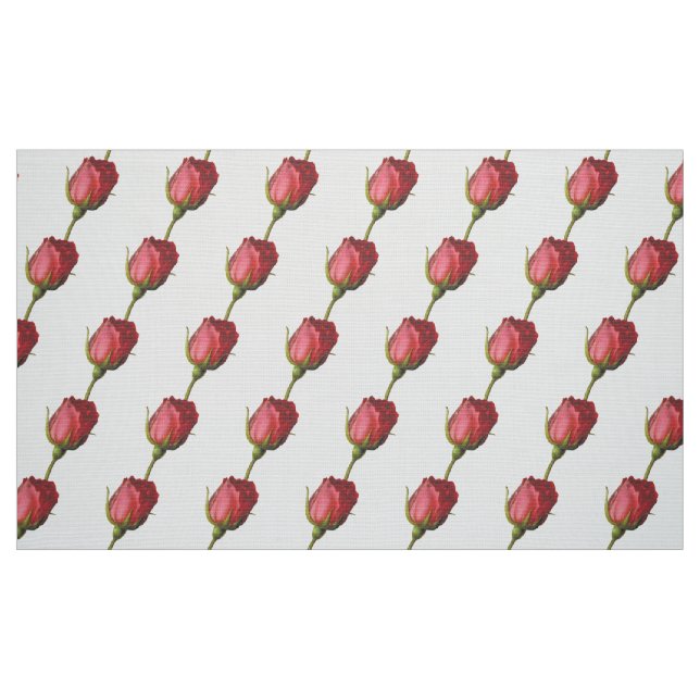 Tissu Fleur rose (Fat Quarter)