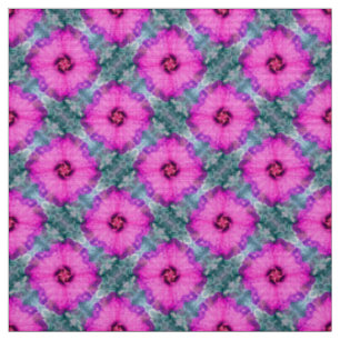 Tissu Fleur rose artistique Design Motif sans couture