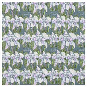 Tissu Fleur Smeraldo