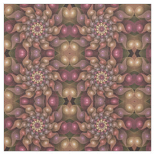 Tissu Fleur surréaliste brillante Art fractal abstrait m