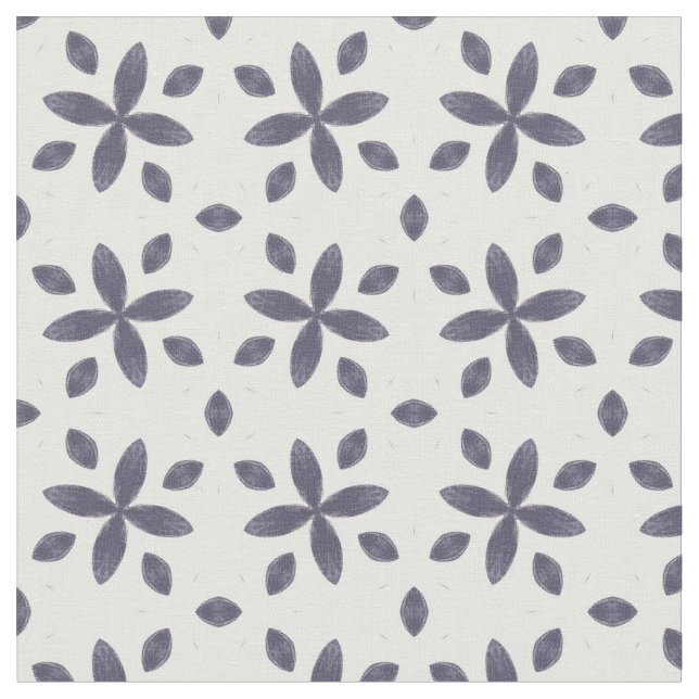 Tissu Fleur violette (Fermer)