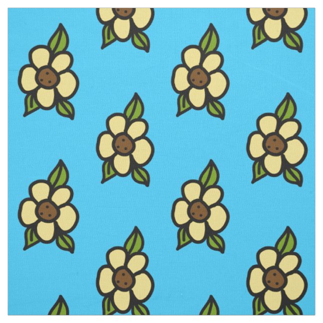 Tissu fleurs (Échantillon)