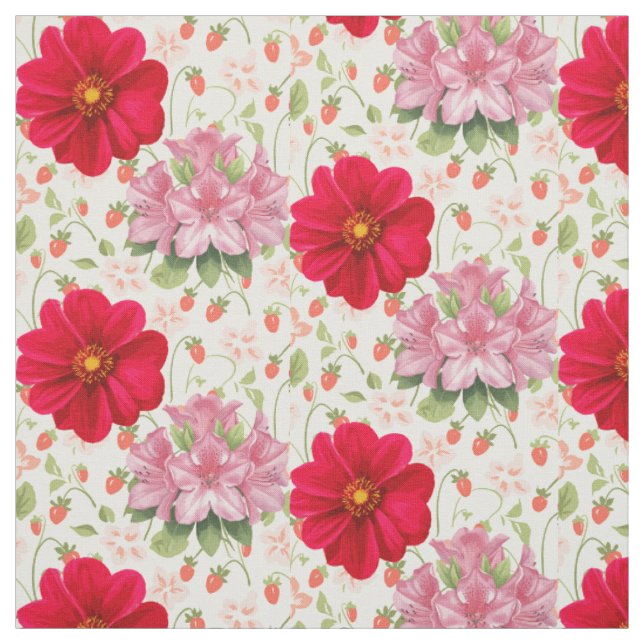 Tissu Fleurs (Échantillon)