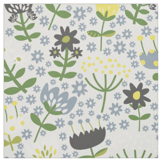 Tissu Fleurs colorées et joyeuses