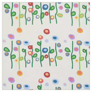 Tissu Fleurs d'art