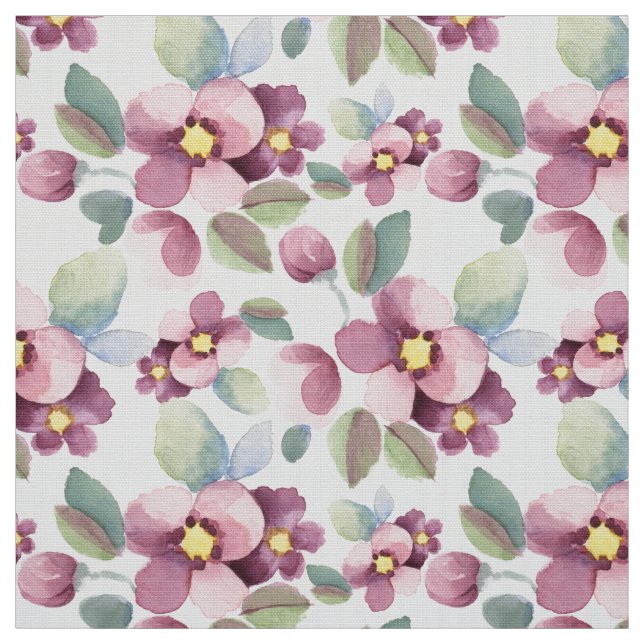 Tissu Fleurs d'été 1 (Échantillon)