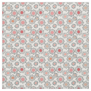 Tissu Fleurs MCM
