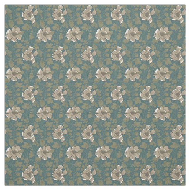 Tissu Fleurs minuscules (Échantillon)