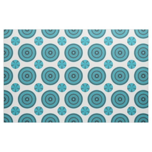Tissu Fleurs Spiro Choisir une couleur Arrière - plan (Fat Quarter)
