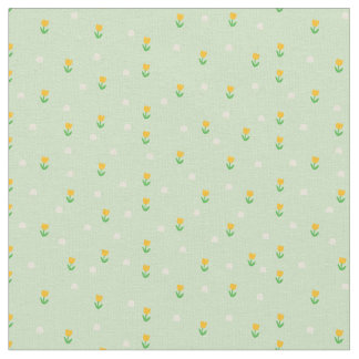Tissu Fleurs sucrées coton peint (largeur 56")