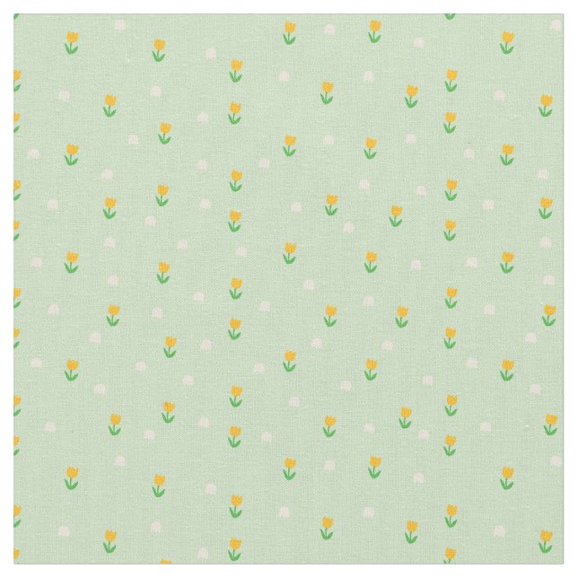 Tissu Fleurs sucrées coton peint (largeur 56") (Fermer)