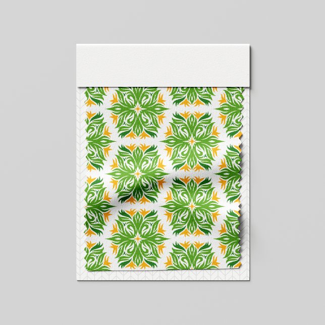 Tissu Fleurs Vertes, Motif De Fleurs, Modèle Floral (Créateur téléchargé)