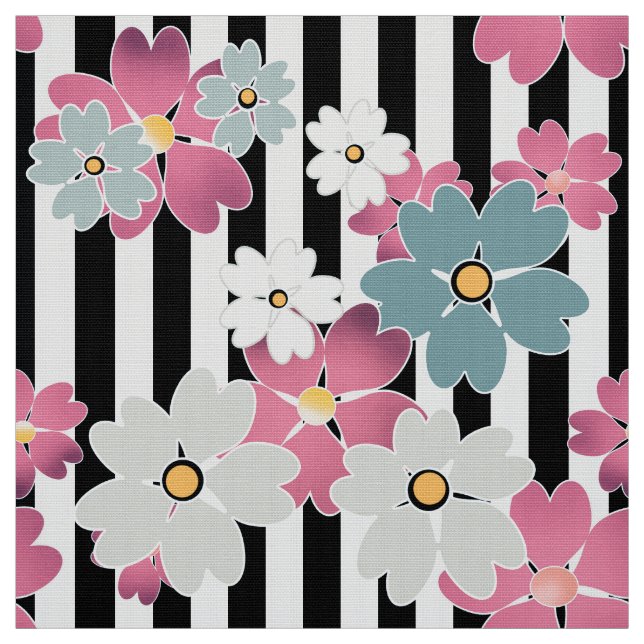 Tissu Floral (Échantillon)