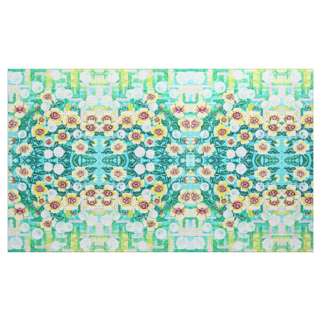 Tissu floral au crayon (Yard)