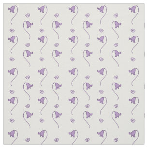 Tissu Floral Bells Motif