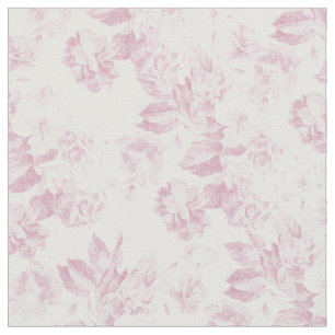 Tissu Floral botanique de lavande vintage élégante