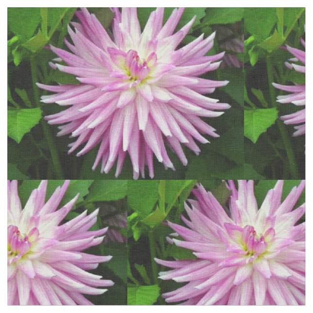 Tissu floral rose (Fermer)