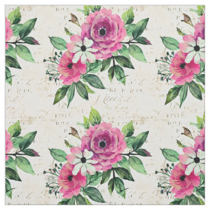 Tissu Floral vintage