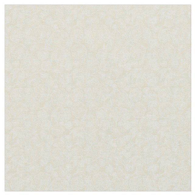 Tissu Flore de crème (Fermer)