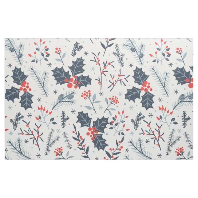 Tissu Flore hivernale (Fat Quarter)