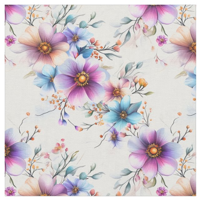 Tissu Flowers (Fermer)