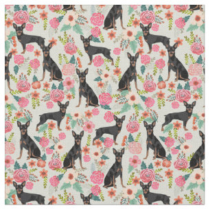 Tissu flûte vintage pour chien à inschoir miniature
