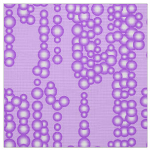 Tissu Flux de bulles, nuances de lavande