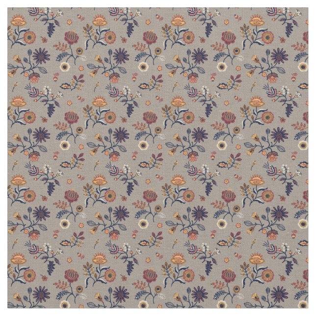 Tissu Folk Art Pattern  (Fermer)