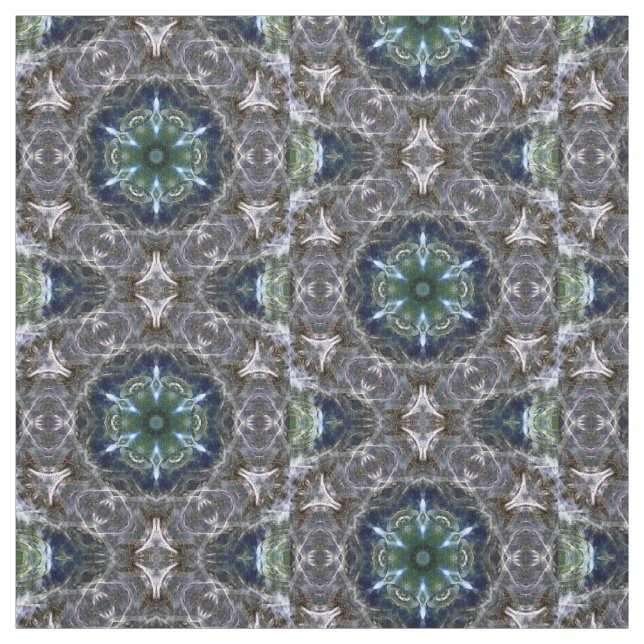 Tissu Folk Mandala (Échantillon)