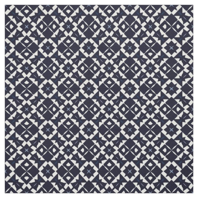 Tissu Fond à motifs géométriques (Échantillon)