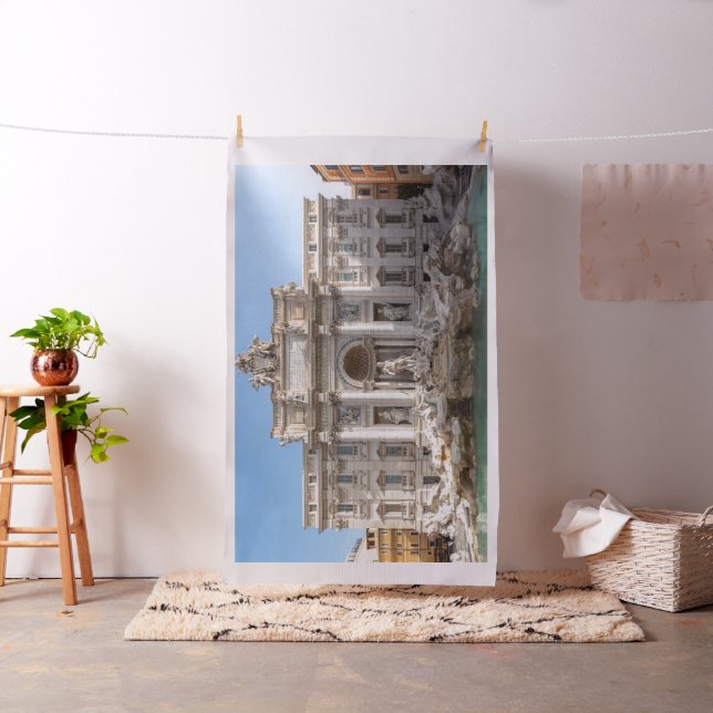 Tissu Fontaine de Trevi tôt le matin - Rome, Italie (In Situ)