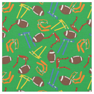 Tissu Football de drapeau