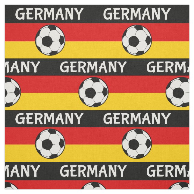 Tissu Football drapeau allemand (Échantillon)