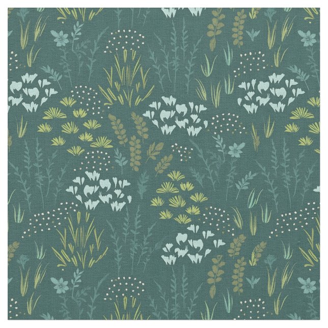Tissu Forest Floral (Fermer)