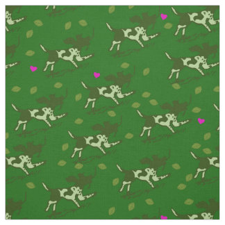 Tissu Forêt d'amour