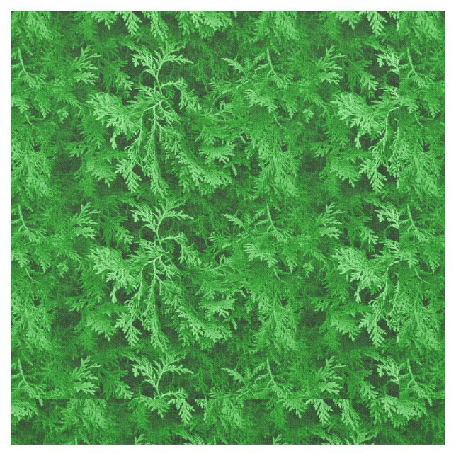 Tissu Forêt de cèdre (Fermer)