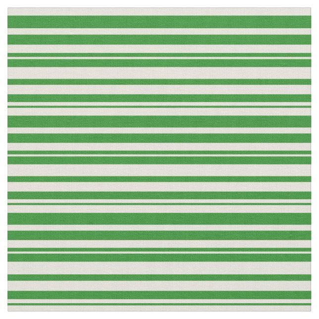 Tissu Forêt Vert & Beige Couleur Motif (Fermer)