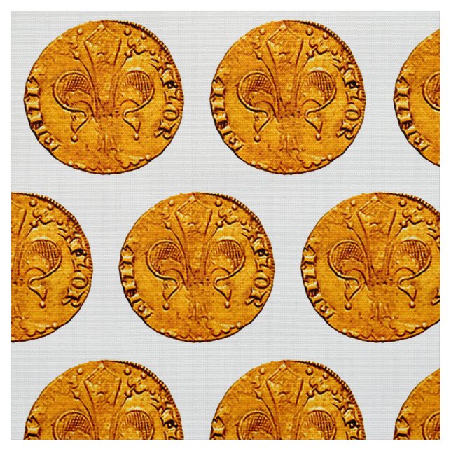 TISSU FORINT ANTIQUE OR FLORENTIEL (Échantillon)
