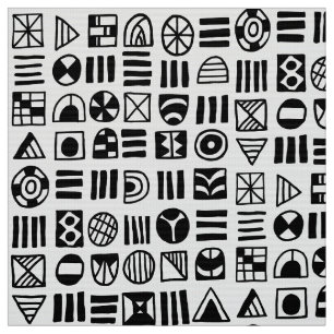 Tissu Formes Abstraites 060617 Motif