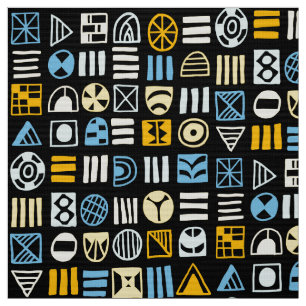 Tissu Formes Abstraites 060617 Motif - Couleurs 02