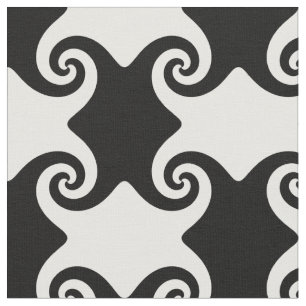Tissu Formes de torsion personnalisables Celtiques