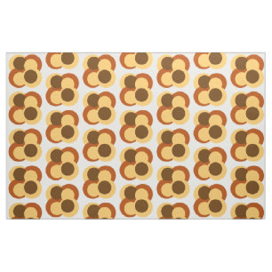 Tissu Formes géométriques circulaires Abstraites