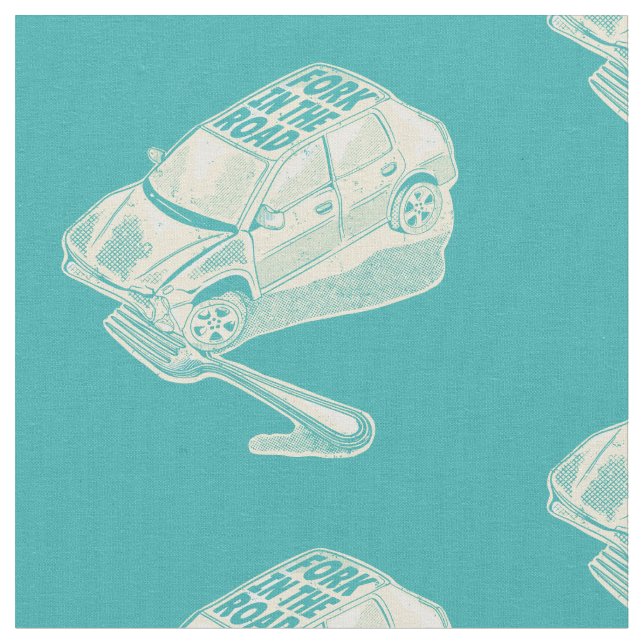 Tissu Fourche dans l'accident de la route (Fermer)