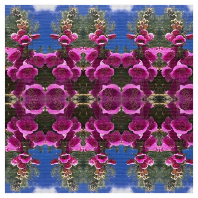 Tissu Foxglove rose (Échantillon)