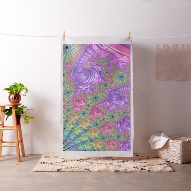 Tissu Fractale arc-en-ciel (In Situ)