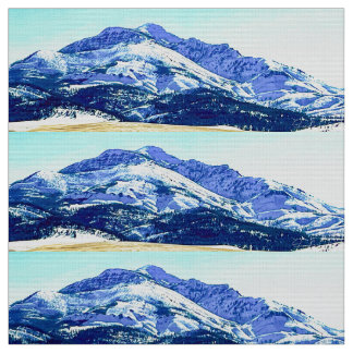 Tissu Fraise Mountain Fabric