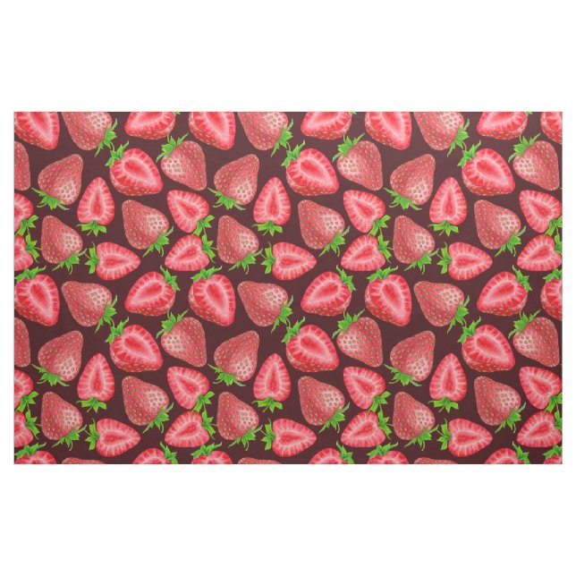 Tissu Fraises (Fat Quarter)