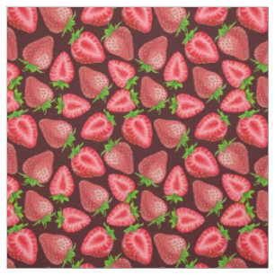 Tissu Fraises